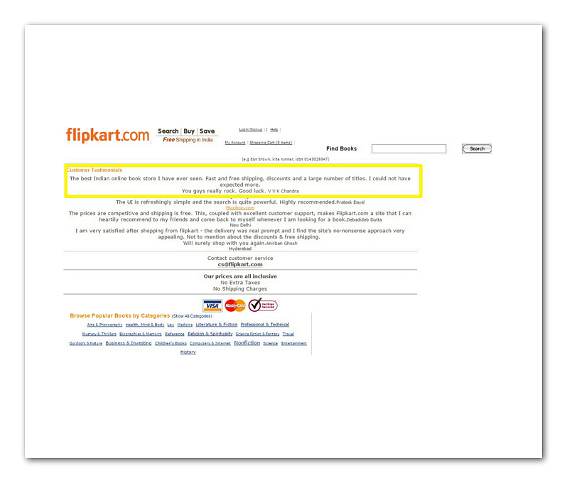 Flipping back the pages with the first Flipkart customer
