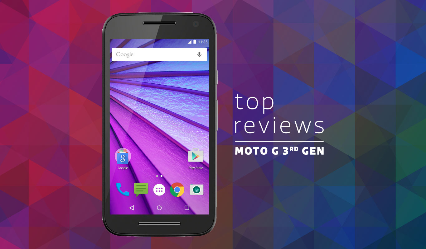 Moto G 3rd Gen – What the top web reviews say