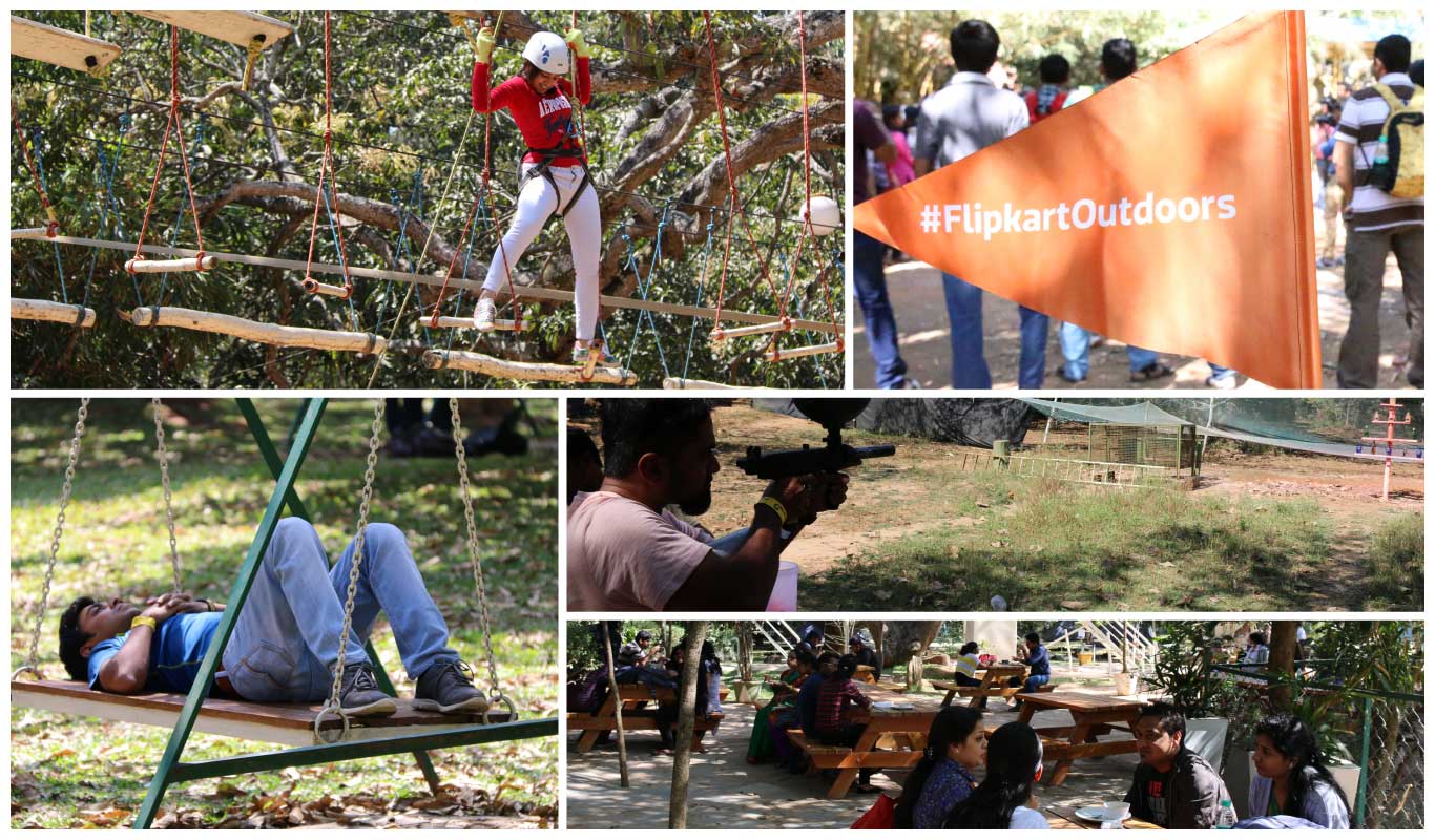 Flipkart Outdoors – hot sun, cool tech, great fun