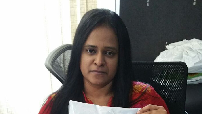 Sudhina of Rajdhani Cotton, top flipkart seller