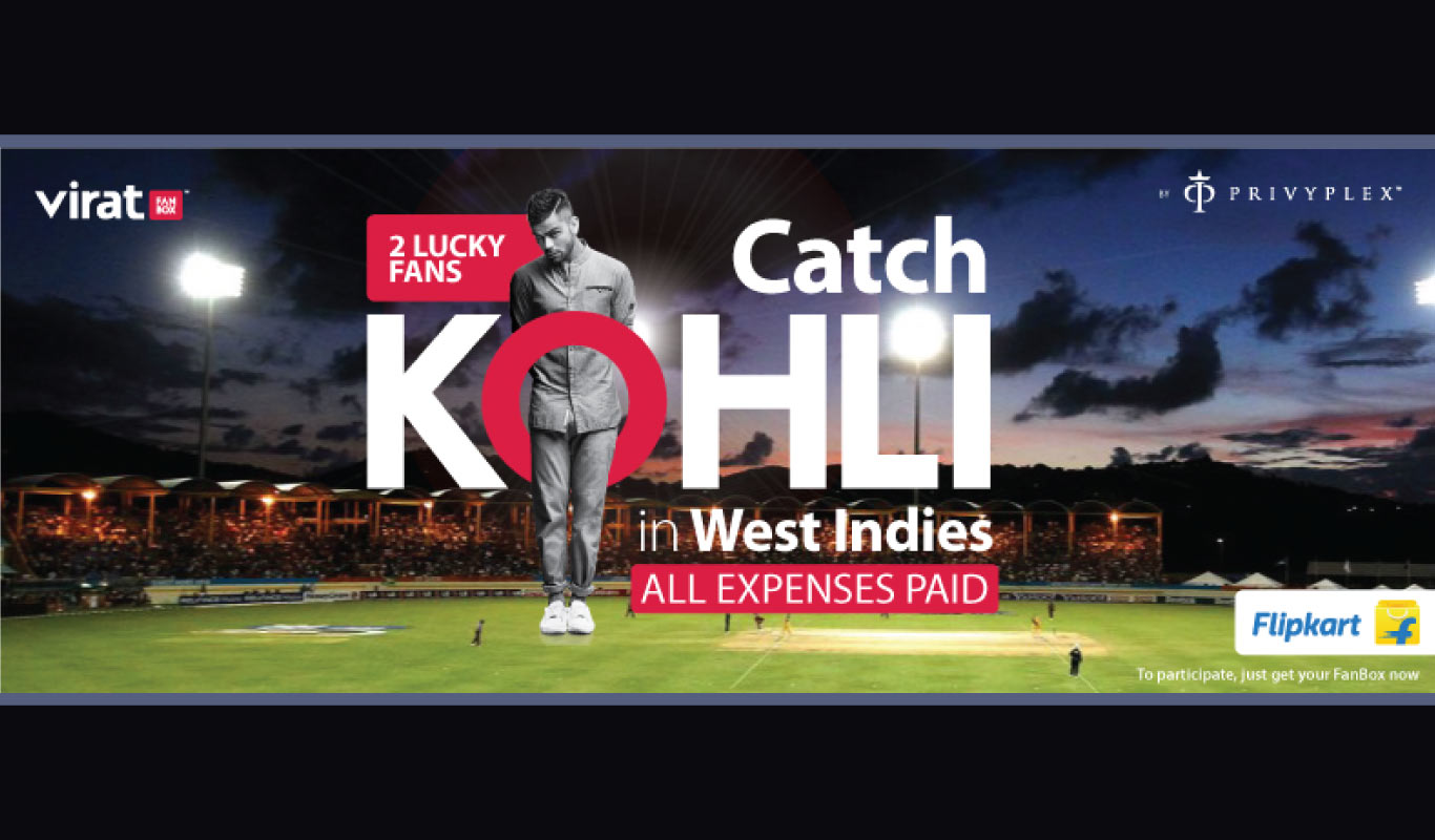 Virat FanBox – Your ticket to meet Kohli in the West Indies