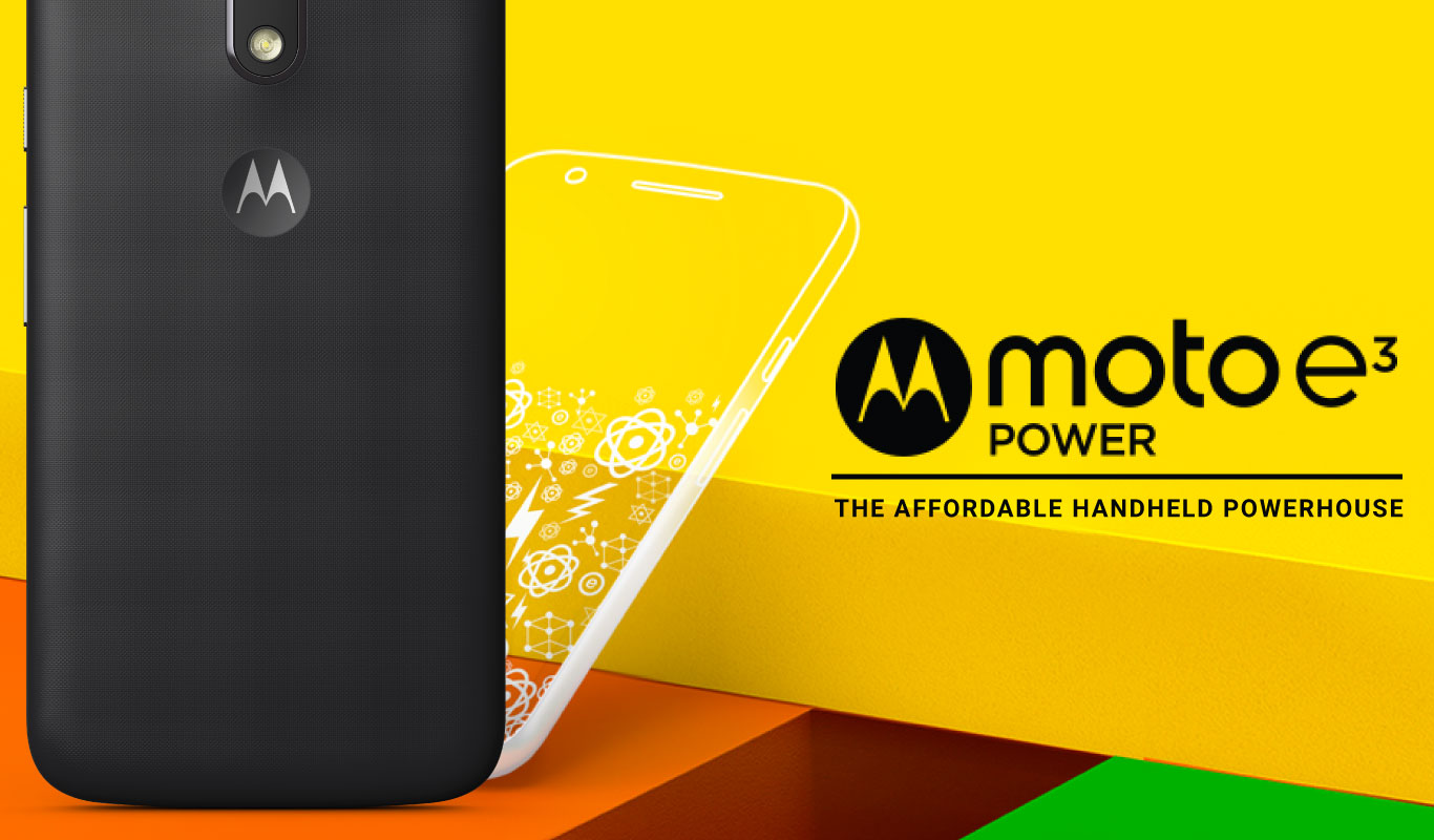 Moto E3 Power – The affordable handheld powerhouse