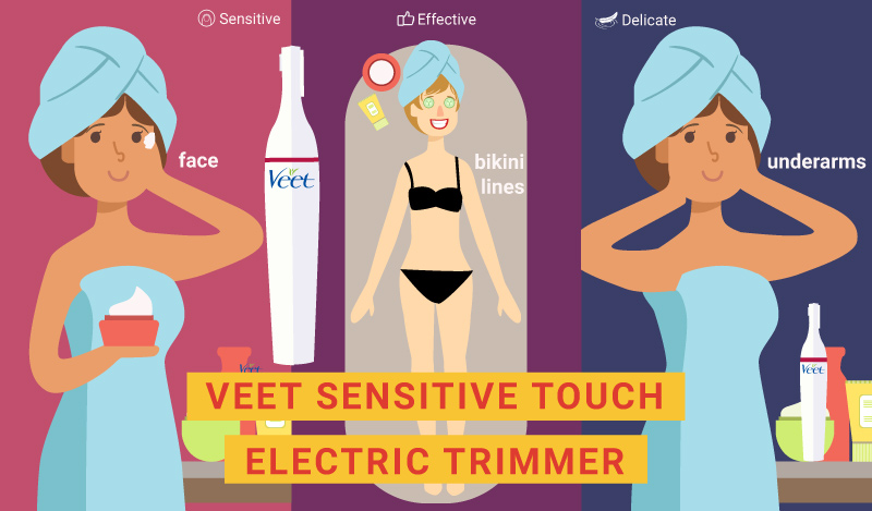 Holiday gifts - Veet Sensitive Touch Electric Trimmer