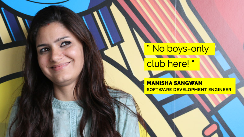 Women Engineers at Flipkart - Manisha Sangwan
