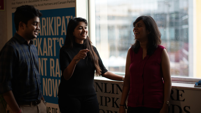 Women engineers at Flipkart