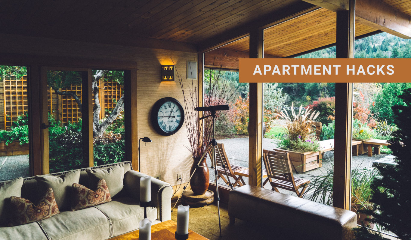 Easy apartment hacks to make your home look bigger