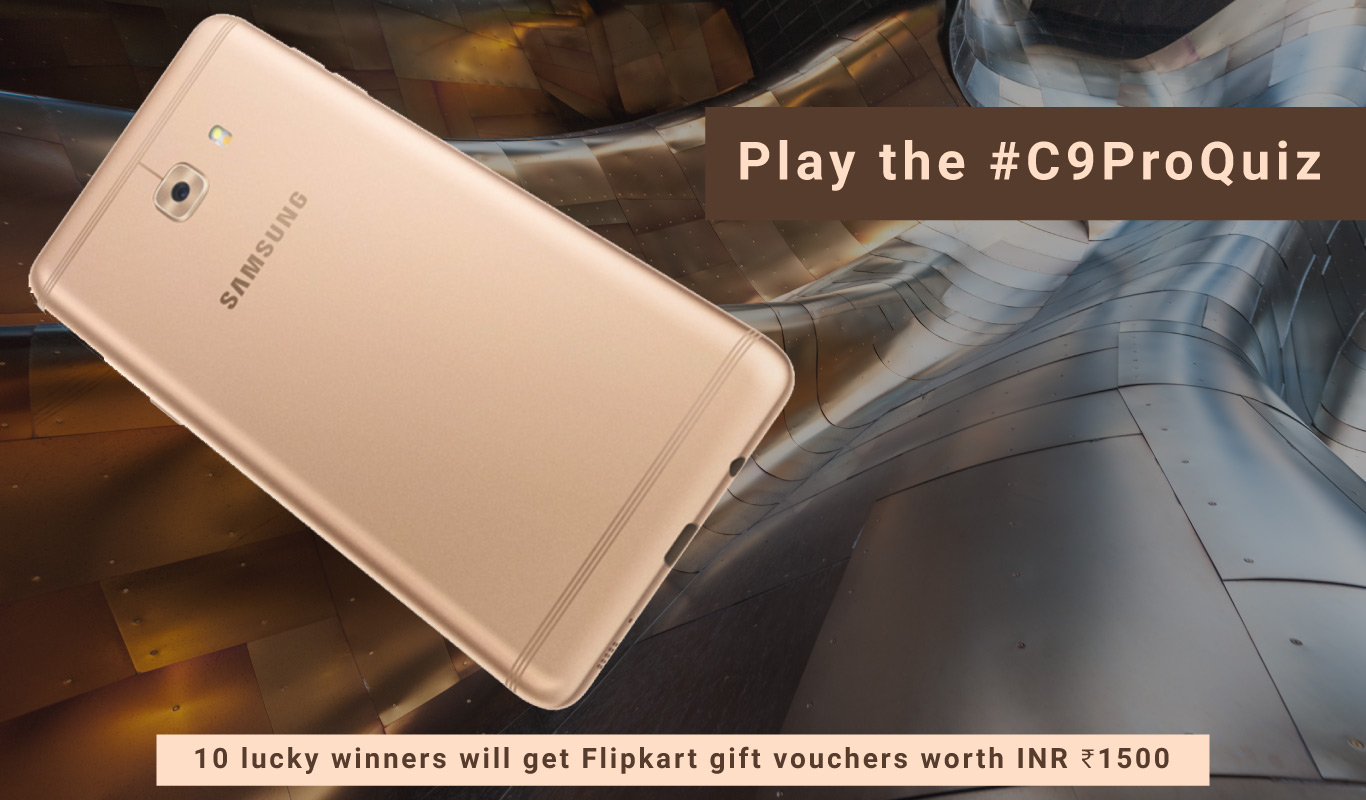 The #C9ProQuiz – The Samsung Galaxy C9 Pro contest