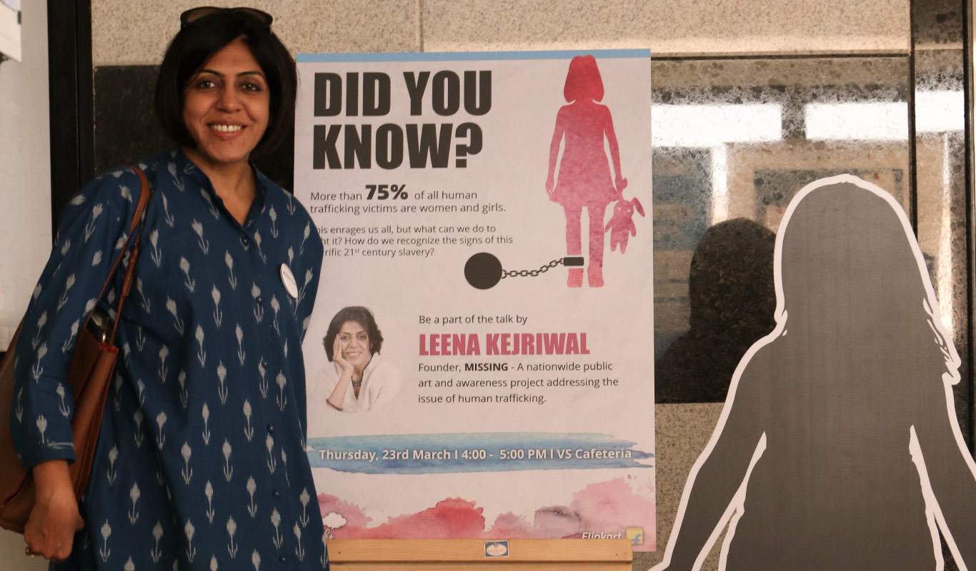 Listen to Leena Kejriwal on sex trafficking – there’s no M.I.S.S.I.N.G. the point