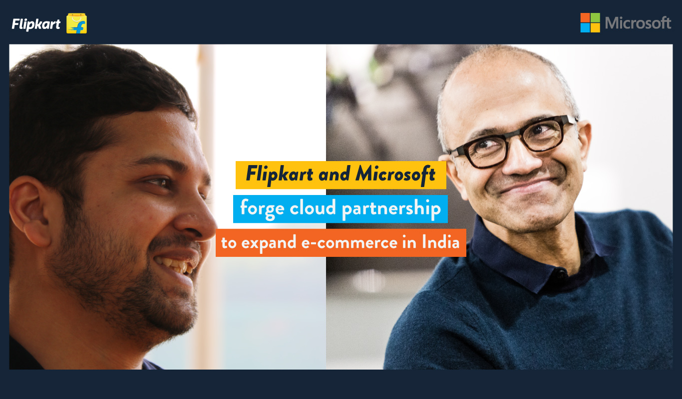 Flipkart and Microsoft forge cloud partnership to expand e-commerce in India