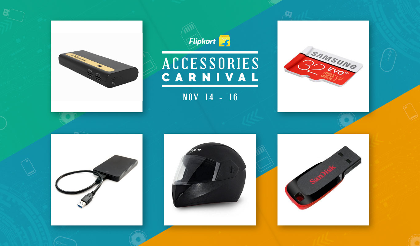 Flipkart Accessories Carnival is back – Fascinating deals on top brands