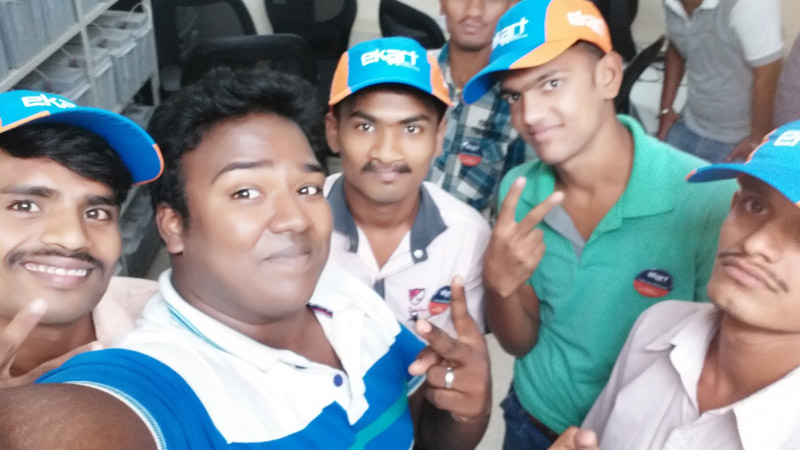 Differently abled Wishmasters of eKart