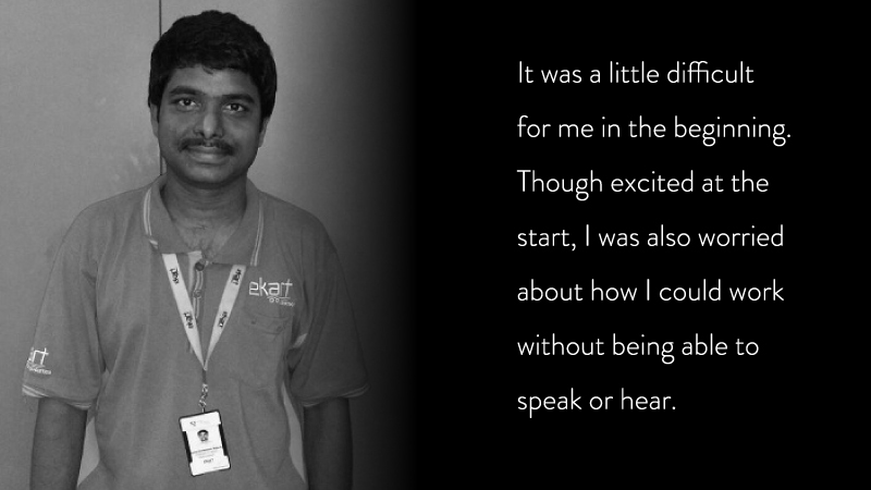 Differently abled Wishmasters of eKart