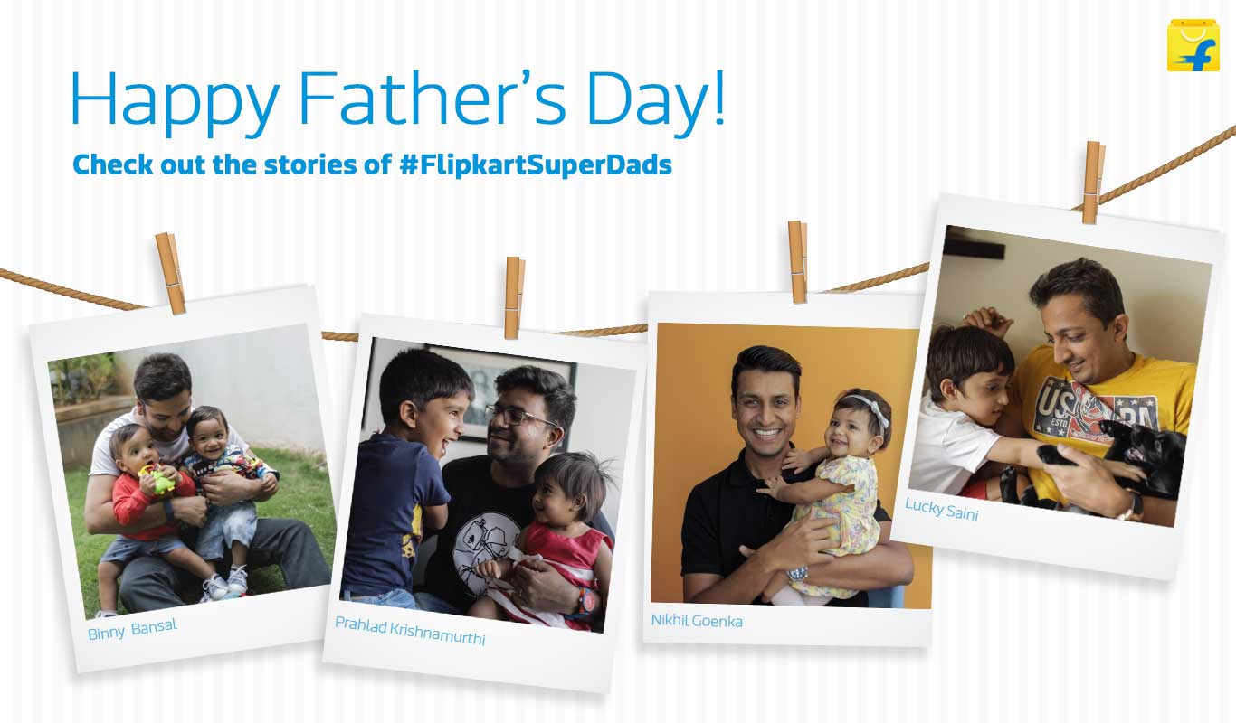 This Father’s Day, get up-close-and-personal with these fathers at Flipkart – Meet the #FlipkartSuperDads
