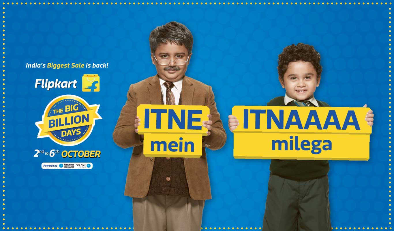 Watch! The Big Billion Days campaign – the biggest deals, no kidding!