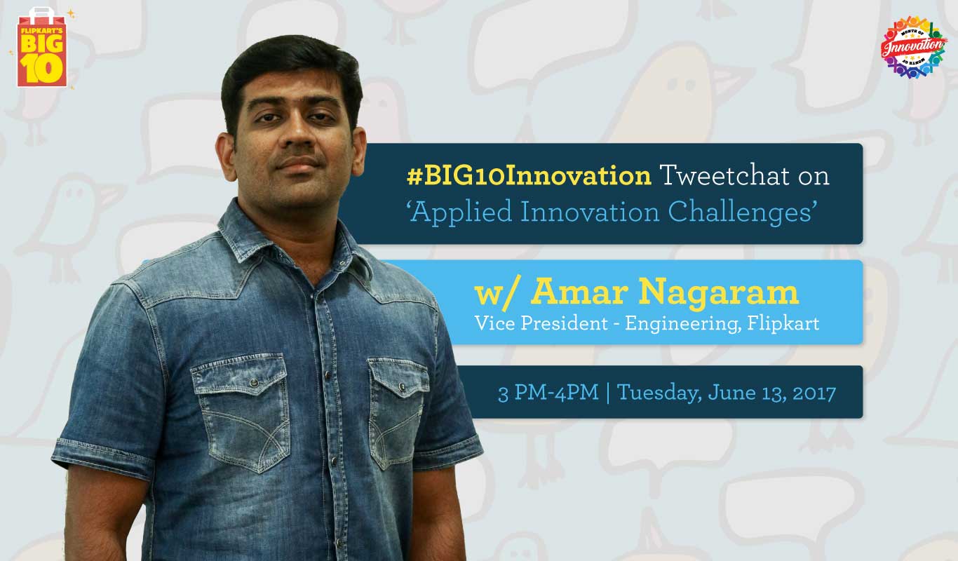 Applied Innovation Challenges – #BIG10Innovation Tweetchat with Amar Nagaram