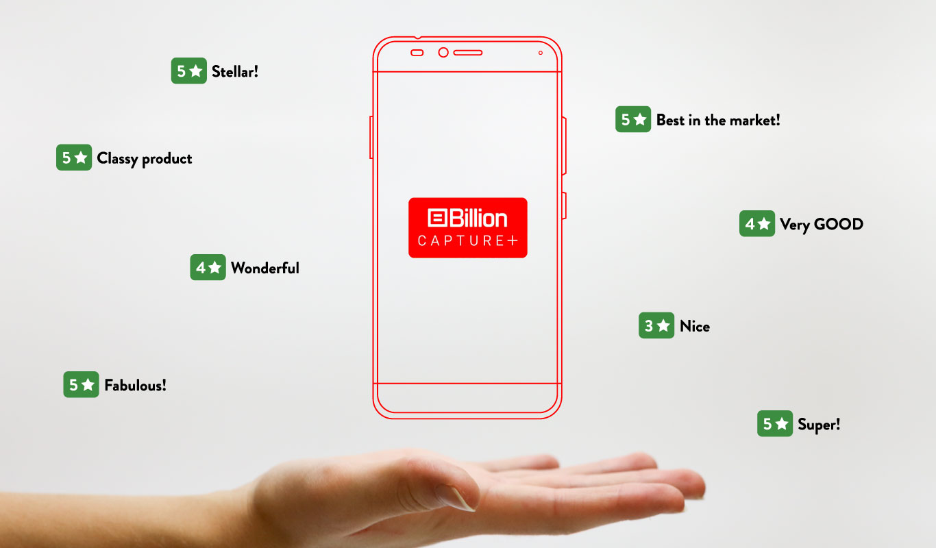 Billion Capture+ Customer Reviews – Read what certified buyers are saying