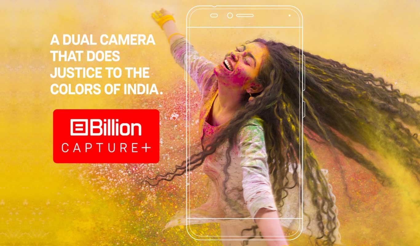 Billion Capture+ — a dual camera phone with flagship features made for India