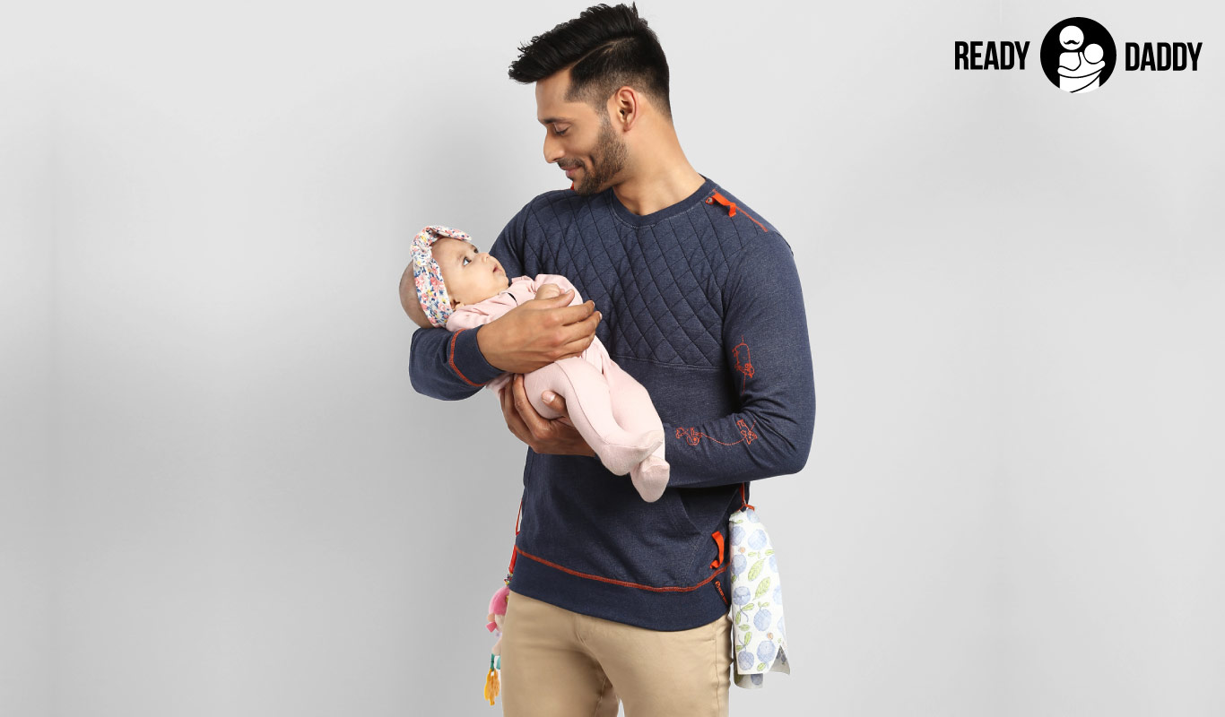 Ready Daddy sweatshirt — The all-purpose superhero suit for Penguin Dads!