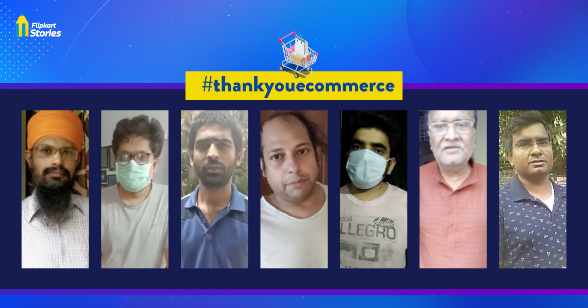 #ThankYouEcommerce: Messages of gratitude and encouragement from Flipkart customers