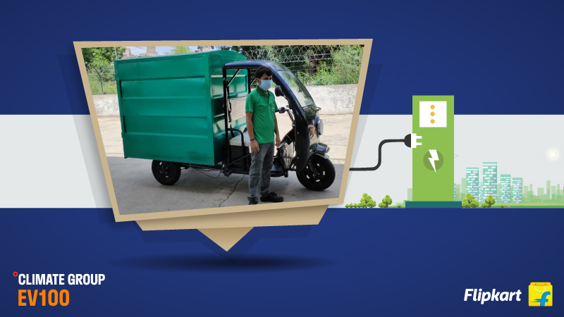 100% electric mobility by 2030 — Flipkart drives towards sustainability with EV100