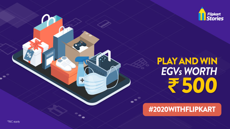 #2020WithFlipkart: Play our special End-Of-Year contest and win big!