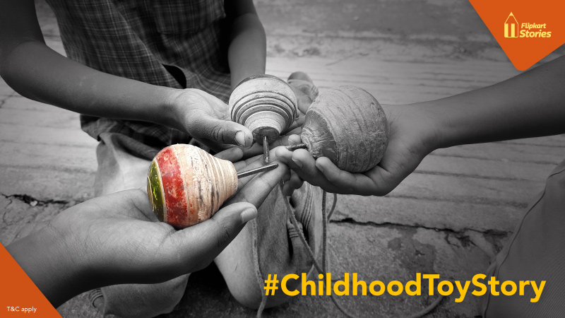 #ContestAlert: Share your #ChildhoodToyStory with us and win a Flipkart Gift Voucher!